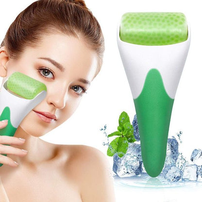 Marzahar Ice Roller For Face & Eye Puffiness Relief, Cold Gel Ice Face Roller Massager