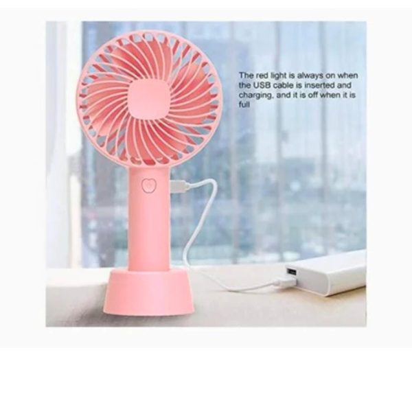 Mini Portable Handheld Fan | Usb Rechargeable Fan