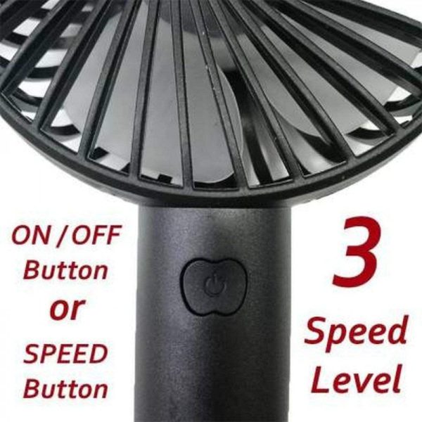 Mini Portable Handheld Fan | Usb Rechargeable Fan