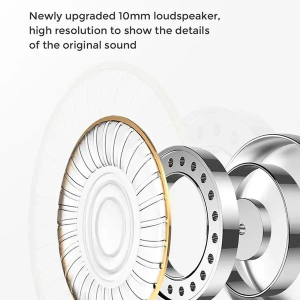 T03S PRO JOYROOM TWS Active Noise Cancelling ANC Earbuds – White Earbuds Joyroom