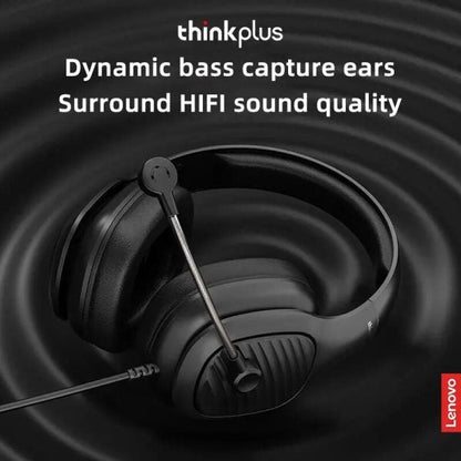 Think Plus Headphones G40-a Pro | Lenovo G40-a Pro Headphones | Wired Headphone With Mic | Best Quality Headset ( Random Color )